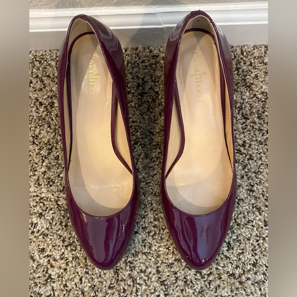 Cole Haan Burgundy Heels